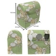 thumbnail image 4 of Yellow Bird Stand Mixer Cover, Recently Hatched Little Chickens Vintage Engraved, Kitchen Appliance Organizer Bag Cover with Pockets, 5 Quarts, Green Champagne, by Ambesonne, 4 of 4