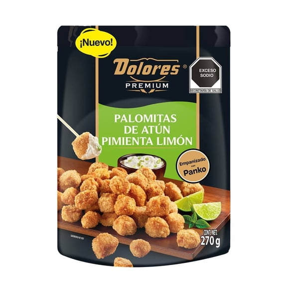 Palomitas de atún Dolores Premium pimienta limón 270 g
