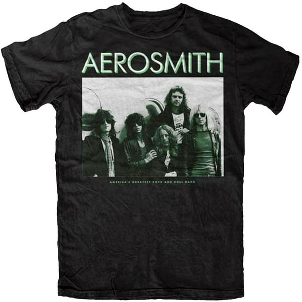 Aerosmith - Aerosmith America's Greatest Rock n Roll Band Adult T-Shirt ...
