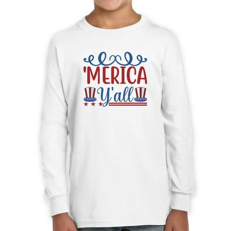 

Merica Y all Long Sleeve Toddler -Image by Shutterstock 4 Toddler