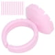 thumbnail image 2 of Taza de anillo de pegamento para extensión de pesta?as, taza de anillo de pegamento de pesta?as desechable de gran flexibilidad 100PCS para uso profesional(Rosa 100 piezas por paquete) Ecomeon no, 2 of 6