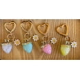 thumbnail image 3 of Monebena Cute Strawberry Keychain,Bag Charms,Kawaii Heart Flower Daisy Key chains Accessories Decor for Girls Purse Gift, 3 of 4
