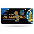 thumbnail image 2 of Golden State Warriors 2017 NBA Finals Champs Metal License Plate, 2 of 3