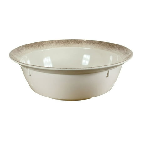 

Excellante Jazz Melamine Dinnerware Collection 192 Oz/6 Quart Bowl 15 X5 Deep 288Oz/9Qt Rim Full Pack of 6