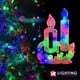 thumbnail image 5 of Decoraciones Navideñas Luminosas Colgante Multicolor Luz Led blanco Unico Yankon  YKNAVFLUZ, 5 of 5