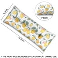 thumbnail image 4 of Lemon & Flowers Seatbelt Cushion Botanical Citrus Aesthetic, Soft Recovery Support for Abdominal Surgeries, 4 of 7
