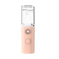 thumbnail image 2 of Pulverizador de plástico Facial Mini Portable Frío Niebla 30ml LED LED Recargable Cara Humidificador Casa Viajando Nebulizador Cuidado de la piel Rosa Speravity CE011442-03B, 2 of 7