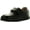 Black, variant on Biomecanics Boys Leather Single Strap Moccasin Dress Casual Shoes
