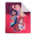 thumbnail image 5 of Princess Kids Bedding Sheet Set with Reversible Comforter Twin Bed in Bag 4 Pcs Set for Kids, 5 of 5