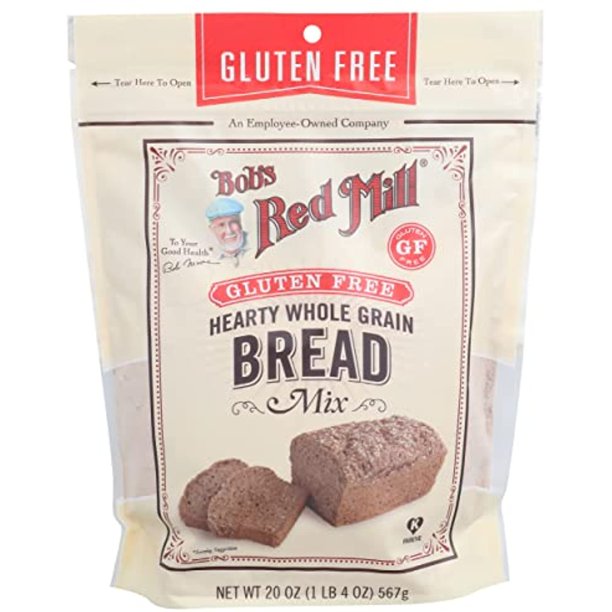 Bobs Red Mill, Mix Bread Hearty Whole Grain, 20 Ounce