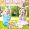 thumbnail image 5 of Bunby Plush Toys Electronic Toy with Sounds,Wiggling Ears,Twitching Mouth and Nose, Interactive Rabbit Toy for Kids with Leash,Easter Christmas Birthday Gift for Toddlers Kids, 5 of 8