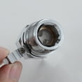 KES Shower Head ShutOff Valve Brass with Metal Handle, Polished Chrome