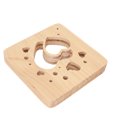 thumbnail image 1 of Wooden 3D LEDLight, USB Power Supply Night Light Eye Protection  for Bedroom, 1 of 7
