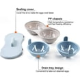 thumbnail image 2 of （Blue）Microwave Cookware Microwave Oven Egg Poacher Kitchen Gadget, 2 of 5