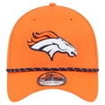 thumbnail image 2 of Men's New Era Orange Denver Broncos Perforated 39THIRTY Flex Hat, 2 of 5