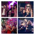 thumbnail image 5 of 26-27 LED Glasses Customizable BT LED Glasses Colorful Light Glow Glasses DIY Messages 31 Animations 11 Pictures Music Mode Glow, 5 of 5