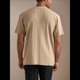 thumbnail image 4 of Camisa de Punto para Hombre, de Corta, , con Botones, para Vacaciones en la Playa, Informal, A Rayas, para Verano. Caqui XL, 4 of 7