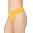 thumbnail image 3 of Kindly Yours Women's So Comfy Crossover Waist Thong Panties, 2-Pack, Sizes XS-XXXL, 3 of 8