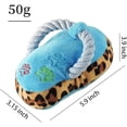 thumbnail image 5 of Juguete para perros con cuerda chirriante, juguete de peluche duradero, juguete para masticar con forma de zapato de algodón suave, juguete interactivo para perros pequeños y medianos 2, 5 of 5