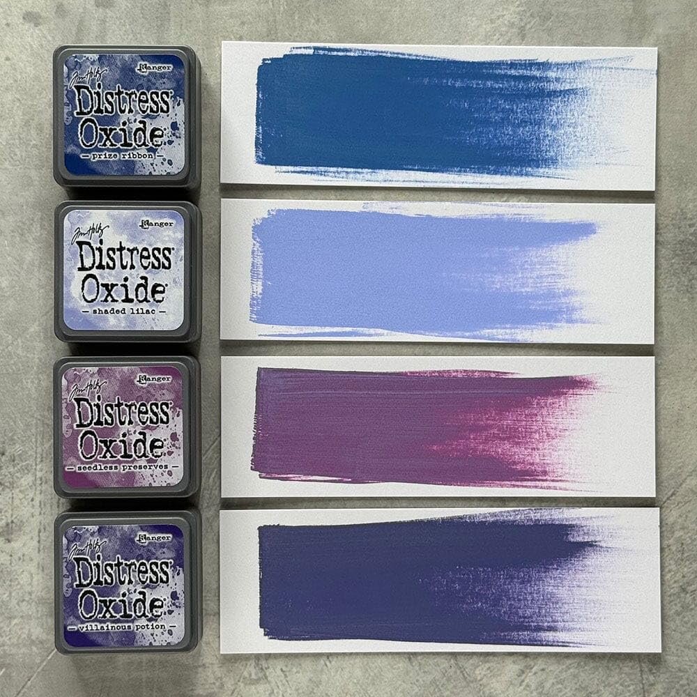Mini Distress Oxide Pad Bundle - Ranger Tim Holtz Mini Distress Oxide Pad Sets #4, #5, #6 with Trebbies Detail Sticks