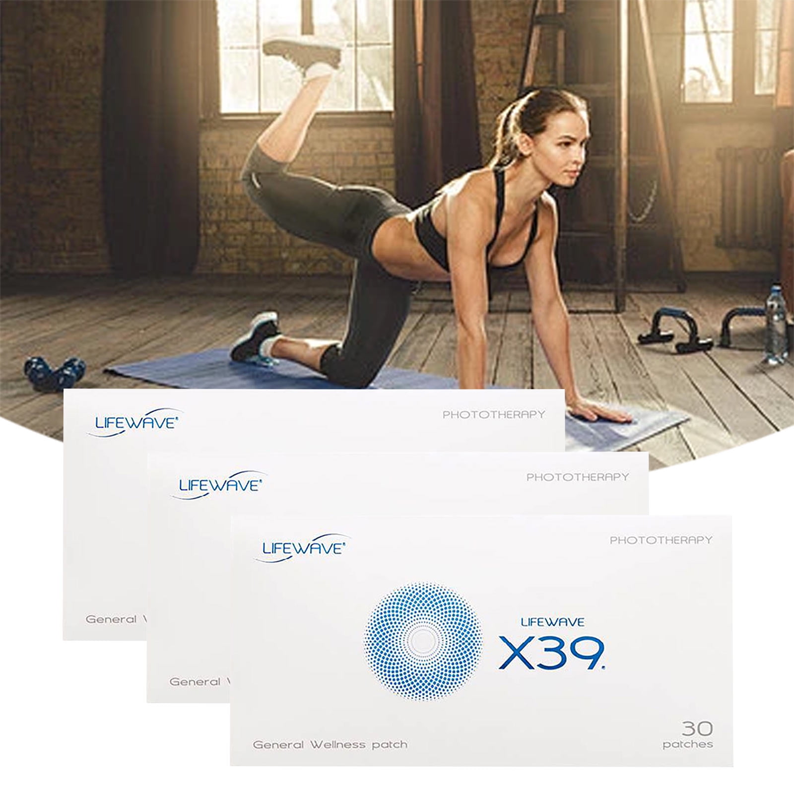 LifeWave X39 Patches - 30 Pcs | Enhance Strength & Stamina