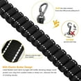 thumbnail image 4 of KABB Heavy Duty 6' Nylon Shock Absorbing Dog Leash, Black, 4 of 8
