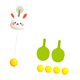 thumbnail image 4 of Juego de tren de tenis de mesa, juguete interactivo para padres e hijos, dispositivo de autoentrenamiento, juego de raqueta y pelota de tenis de mesa Conejo de 5 bolas, 4 of 8