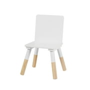 Your Zone Kids Sensory Play Table and Chair Set,White Color,3Pieces,Age 3-6