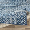 thumbnail image 3 of Hauteloom Continental Living Room, Bedroom Area Rug - Bohemian/Global - Navy, Aqua, Cream - 6'7" x 9', 3 of 6