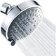 thumbnail image 1 of 1 rociador de ducha de lluvia de alta presión rociador fijo 5 configuraciones, experiencia de ducha relajada incluso con bajo flujo de agua y presión JAMW Sencillez, 1 of 5