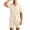 Beige, variant on Bpyeka Men's Casual Two-Piece Set, Camp Collar Button-Down Shirt & Drawstring Shorts, Herringbone Jacquard Textured Co-Ord Outfit, S-2XL