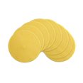 thumbnail image 1 of Juego de 8 manteles redondos trenzados SHACOS, lavables, 38 cm, color amarillo, 1 of 8