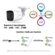 thumbnail image 4 of HiLook Cámara de Seguridad THC-B120-MS Tipo Bala TURBOHD 2 Megapíxel Soporta Audio por Coaxitron Con 30 mts IR EXIR Y Protección IP66 Para Uso En Exterior Compatibilidad Con 4 Tecnologías, 4 of 4