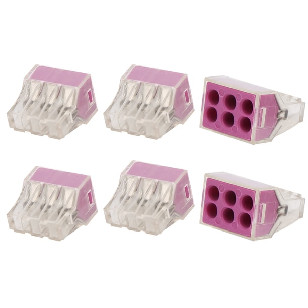 Conectores De Cable Cable De Empuje Conector De Cableado Conductor Bloque De Terminales Bloques De Terminales Resistencia A Altas Temperaturas Para PCT ANGGREK Eléctricas