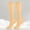 Beige, variant on JJHGVB Compression Socks socks for women Knee-High Socks wide-leg compression socks Calf Socks long socks Wide-Cut Compression Socks long Silk Stocking LightWeight Thin Socks Beige L