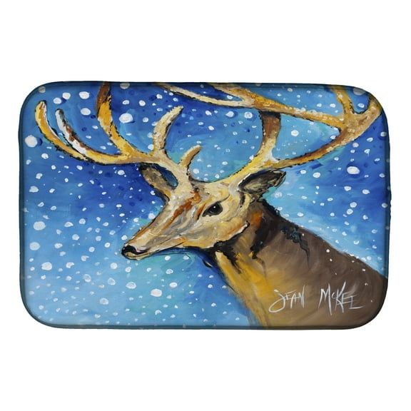 Reindeer Dish Drying Mat
