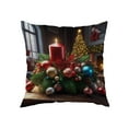 thumbnail image 2 of Horivan 1 Packs Christmas Pillow Covers 17x17 Soft Plush Hidden Zipper Holiday Home Decor for Living Room Bedroom Seasonal Throw Pillow Cases, 2 of 6
