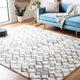 thumbnail image 2 of SAFAVIEH Casablanca Bronagh Geometric Area Rug, Ivory/Grey, 8' x 10', 2 of 9