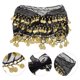 thumbnail image 1 of TABLETREANDS Waist Chain Para Danza Del En Negro Con Lentejuelas Y Monedas Para Atuendo De Baile, 1 of 6