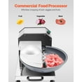 thumbnail image 2 of VEVOR Food Processor Vegetable Chopper 3000RPM Food-Grade Stainless Steel Blender, 2 of 9