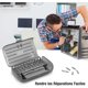 thumbnail image 4 of Juego de destornilladores de precisión 32 en 1: mini juego de destornilladores magnéticos, kit de reparación de dispositivos electrónicos de bricolaje, herramienta de computadora para PC, Macbook, iPh, 4 of 5