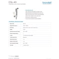 thumbnail image 7 of Brondell CleanSpa Luxury Stainless Steel Hand-held Bidet in Silver, All Installation Parts Included, 7 of 7