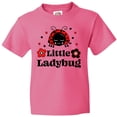 thumbnail image 3 of Inktastic Little Ladybug with Flowers Youth T-Shirt, 3 of 5