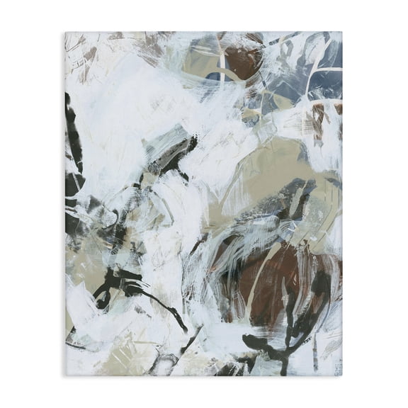 Stupell Industries Contemporary Expressive Neutral Abstraction Canvas Art, 24 x 30, by June Erica Vess