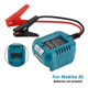 thumbnail image 1 of Cables de Puente con Pinzas para Makita Batería de 18V Cable de Refuerzo Automotriz 10AWG Línea de Emergencia Jump Starter Cables (sin Batería), 1 of 6