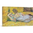 thumbnail image 1 of ARTCANVAS Abandonment - The Pair 1895 Canvas Art Print by Henri De Toulouse-Lautrec - Size: 12" x 8" (0.75" Deep), 1 of 9