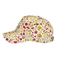 thumbnail image 2 of Lsque Colorful Leaves Baseball Cap Trucker Low Profile Hat Golf Dad Hat Adjustable Original Classic Unconstructed Plain Cap Men Women, 2 of 9