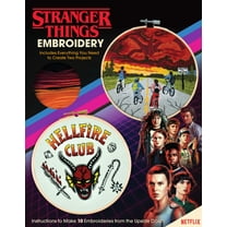 EDITORS OF THUNDER BAY PR: Stranger Things Embroidery (Hardcover)