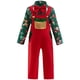 thumbnail image 5 of Conjunto de ropa con estampado de Papá Noel para niños, camisa y monos de Navidad, ocasión Formal, fiesta de Navidad, ceremonia de Gala, ropa para bebés, 5 of 7