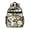 Pioneer Flower Floral, variant on Pioneer Flower Floral Print Pattern Backpack for School,Cute School Bag,Schoolbag with Adjustable Shoulder Straps & Padded Back,15.25"x11.5"x5.25"